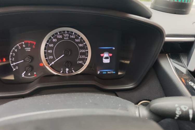 Used Toyota Corolla 2021 1.2T S-CVT Elite PLUS Edition Odometer Close Up