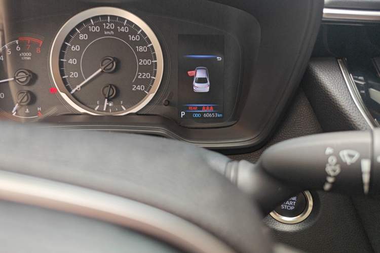 Used Toyota Corolla 2021 1.2T S-CVT Elite PLUS Edition Odometer Close Up
