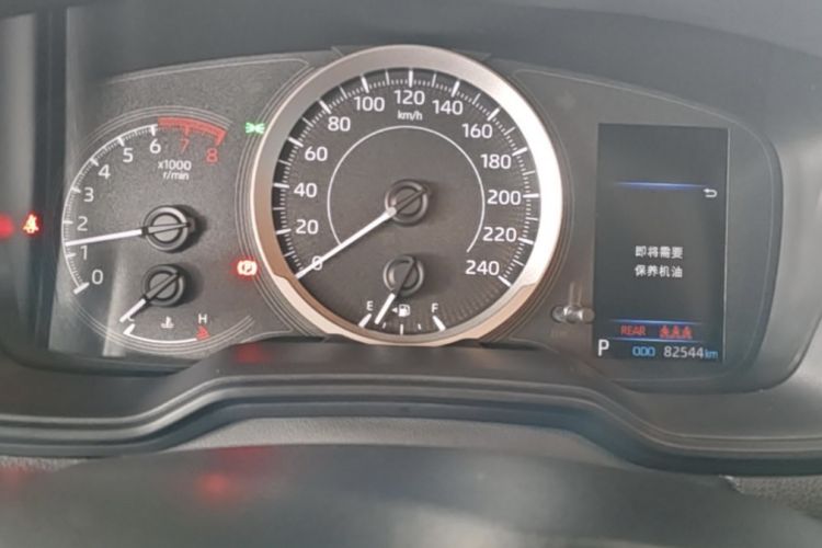 Used Toyota Corolla 2021 1.2T S-CVT Pioneer Edition Odometer Close Up