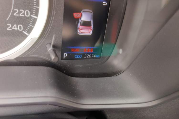 Used Toyota Corolla 2021 TNGA 1.5L CVT Pioneer Edition Odometer Close Up
