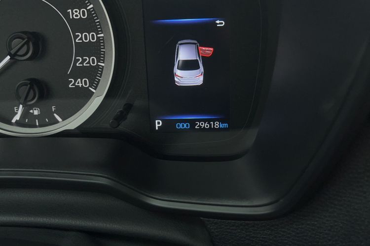 Used Toyota Corolla 2021 1.2T S-CVT Elite PLUS Edition Odometer Close Up