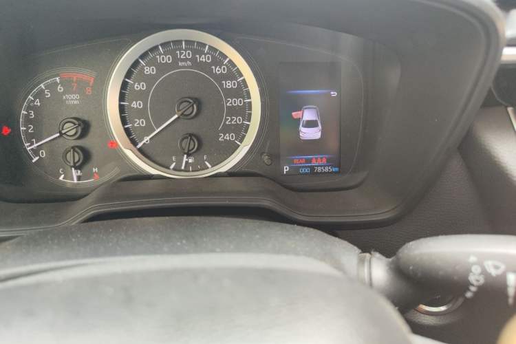 Used Toyota Corolla 2021 1.2T S-CVT Elite Edition Odometer Close Up