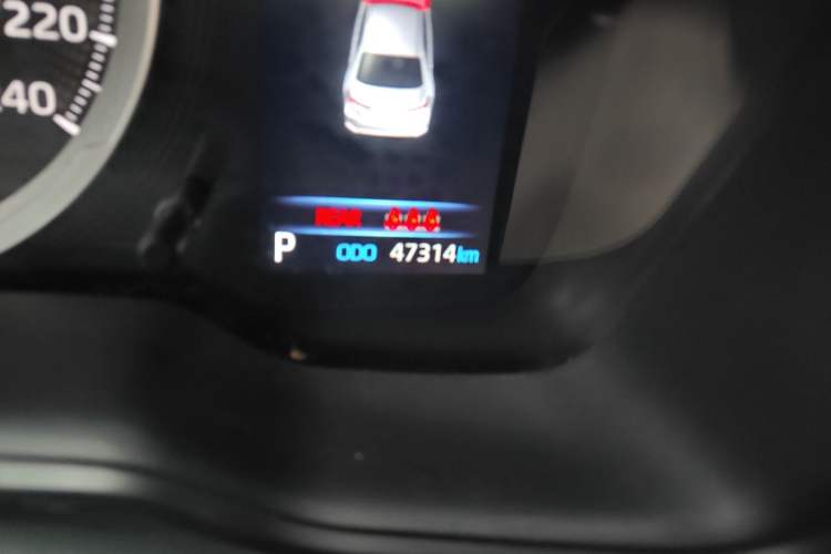Used Toyota Corolla 2021 TNGA 1.5L CVT Elite Edition Odometer Close Up
