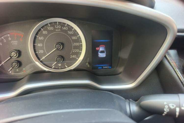 Used Toyota Corolla 2021 1.2T S-CVT Elite Edition Odometer Close Up