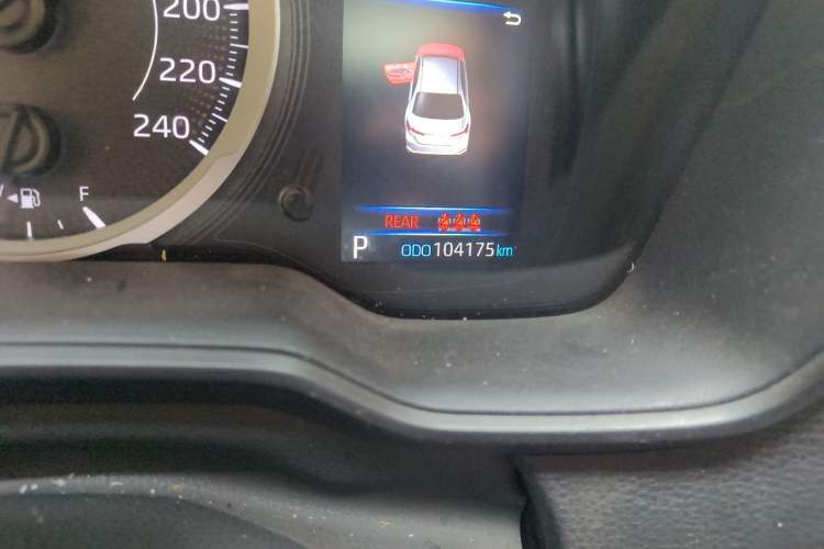 Used Toyota Corolla 2021 1.2T S-CVT Elite Edition Odometer Close Up