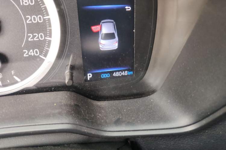 Used Toyota Corolla 2021 1.2T S-CVT Elite PLUS Edition Odometer Close Up