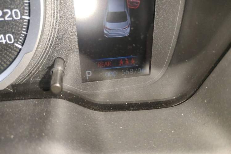 Used Toyota Corolla 2021 1.2T S-CVT Pioneer PLUS Edition Odometer Close Up