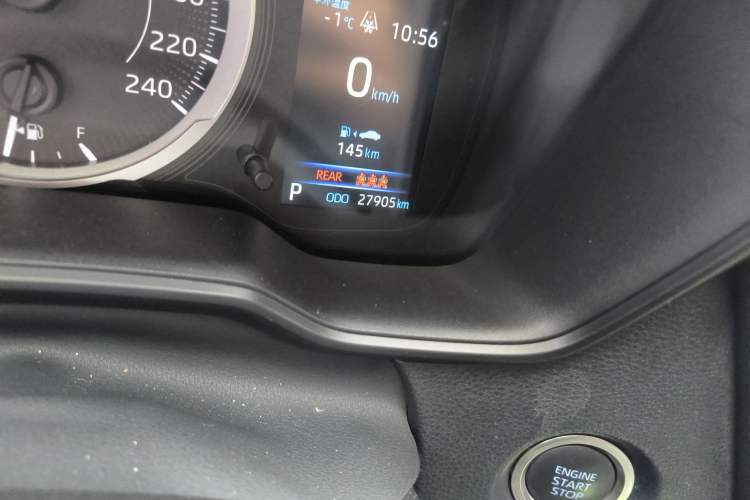 Used Toyota Corolla 2021 1.2T S-CVT Elite Edition Odometer Close Up