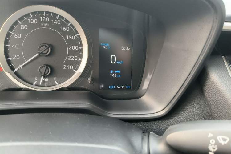 Used Toyota Corolla 2021 1.2T S-CVT Elite PLUS Edition Odometer Close Up