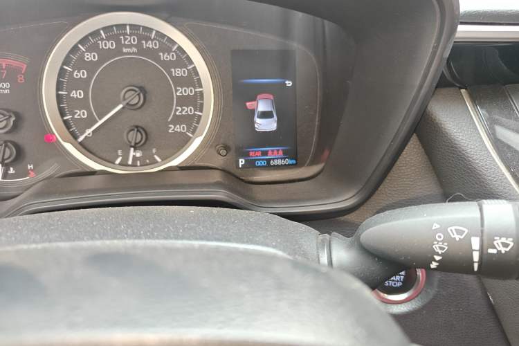 Used Toyota Corolla 2021 1.2T S-CVT Elite PLUS Edition Odometer Close Up