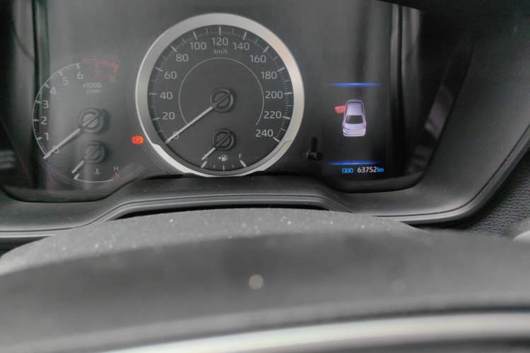 Used Toyota Corolla 2021 1.2T S-CVT Elite PLUS Edition Odometer Close Up