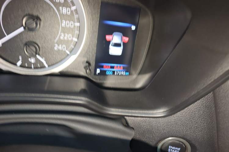 Used Toyota Corolla 2021 1.2T S-CVT Elite PLUS Edition Odometer Close Up