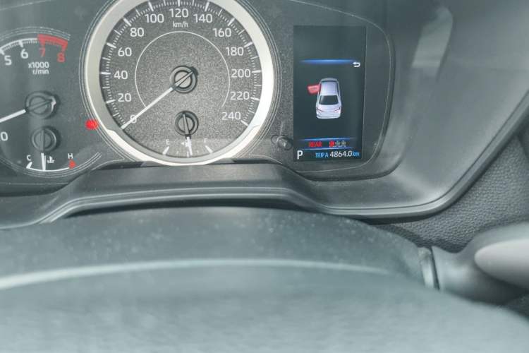Used Toyota Corolla 2021 TNGA 1.5L CVT Elite Edition Odometer Close Up