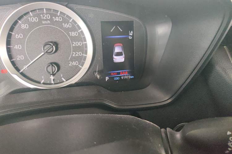 Used Toyota Corolla 2021 TNGA 1.5L CVT Elite Edition Odometer Close Up