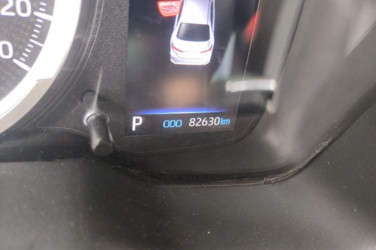 Used Toyota Corolla 2021 TNGA 1.5L CVT Pioneer Edition Odometer Close Up