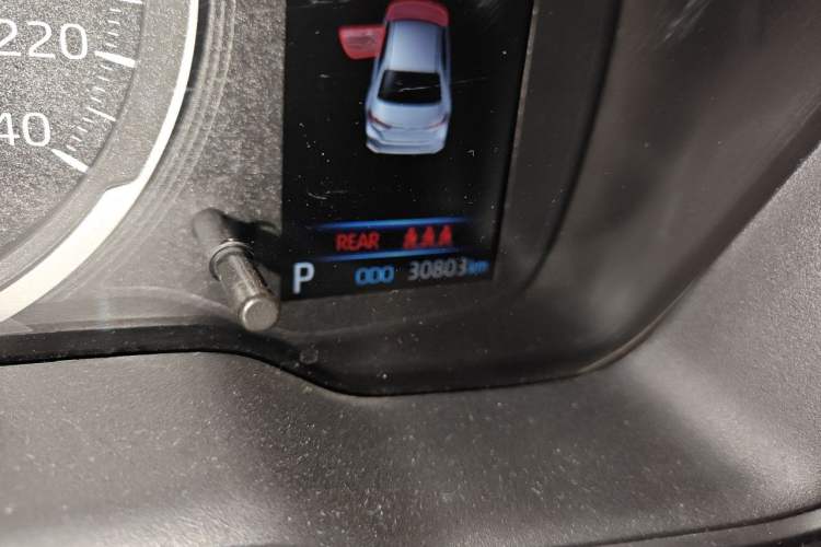 Used Toyota Corolla 2021 1.2T S-CVT Elite Edition Odometer Close Up
