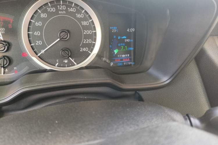 Used Toyota Corolla 2021 TNGA 1.5L CVT Pioneer Edition Odometer Close Up