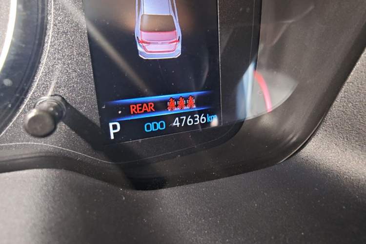 Used Toyota Corolla 2021 1.2T S-CVT Elite SPORT Edition Odometer Close Up
