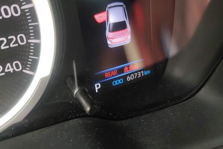 Used Toyota Corolla 2021 1.2T S-CVT Elite Edition Odometer Close Up