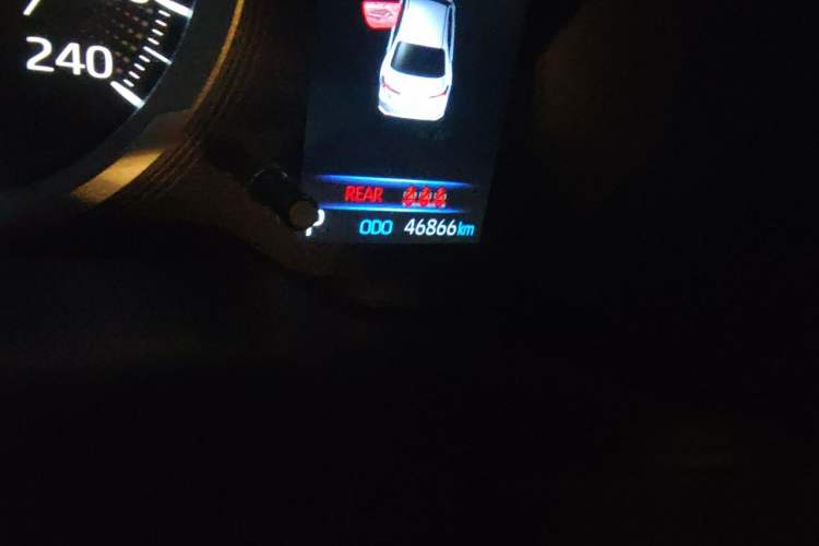 Used Toyota Corolla 2021 1.2T S-CVT Luxury Edition Odometer Close Up