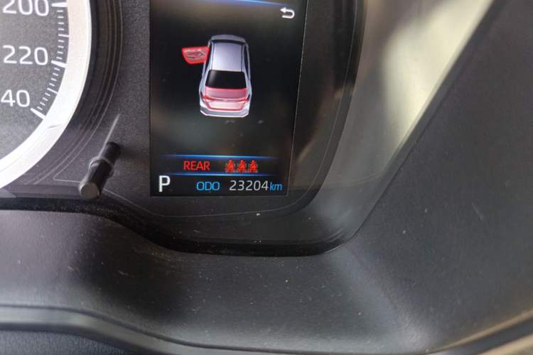 Used Toyota Corolla 2021 1.2T S-CVT Pioneer PLUS Edition Odometer Close Up