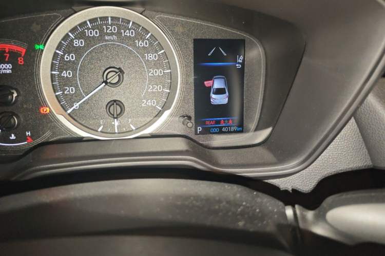 Used Toyota Corolla 2021 1.2T S-CVT Elite Edition Odometer Close Up