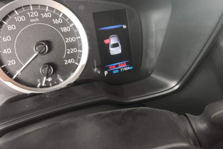 Used Toyota Corolla 2021 TNGA 1.5L CVT Pioneer Edition Odometer Close Up