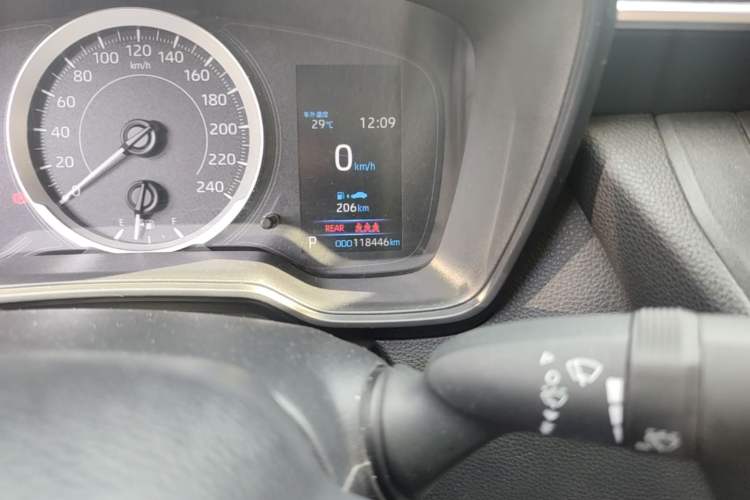 Used Toyota Corolla 2021 TNGA 1.5L CVT Pioneer Edition Odometer Close Up