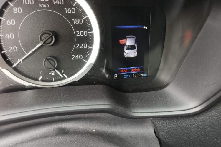 Used Toyota Corolla 2021 1.2T S-CVT Pioneer Edition Odometer Close Up