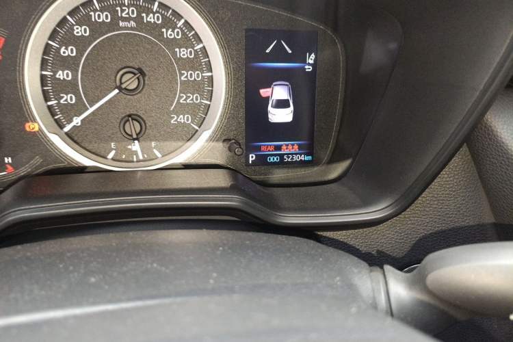 Used Toyota Corolla 2021 1.2T S-CVT Elite Edition Odometer Close Up