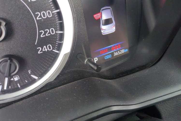 Used Toyota Corolla 2021 TNGA 1.5L CVT GR SPORT Sport Edition Odometer Close Up