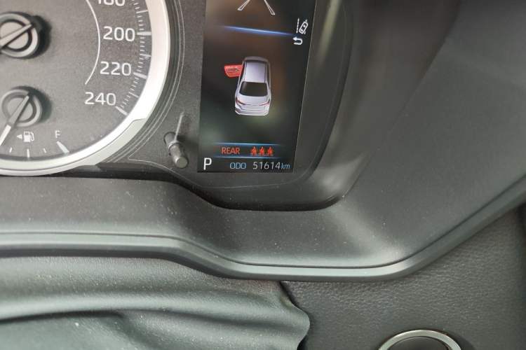 Used Toyota Corolla 2021 1.2T S-CVT Elite Edition Odometer Close Up
