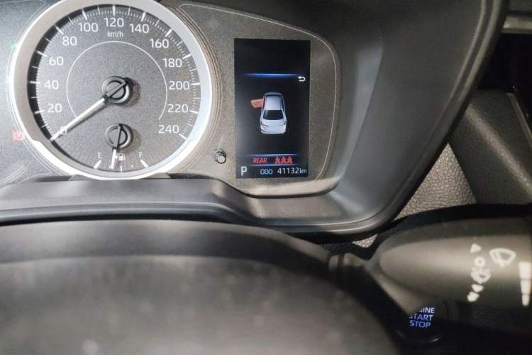 Used Toyota Corolla 2021 TNGA 1.5L CVT Elite Edition Odometer Close Up