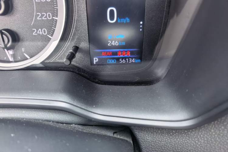 Used Toyota Corolla 2021 1.2T S-CVT Pioneer Edition Odometer Close Up