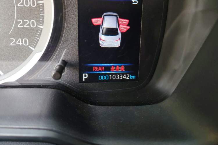 Used Toyota Corolla 2021 TNGA 1.5L CVT Pioneer Edition Odometer Close Up