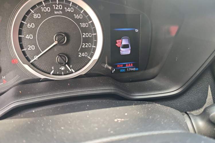 Used Toyota Corolla 2021 TNGA 1.5L CVT Pioneer Edition Odometer Close Up