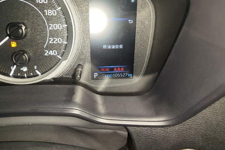 Used Toyota Corolla 2021 1.2T S-CVT Pioneer PLUS Edition Odometer Close Up