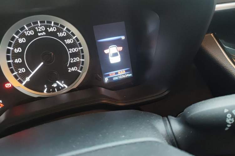Used Toyota Corolla 2021 TNGA 1.5L CVT Elite Edition Odometer Close Up