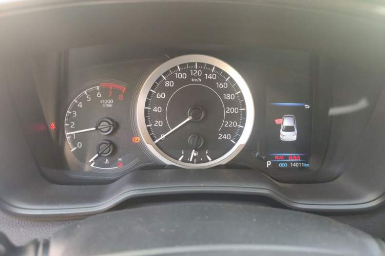 Used Toyota Corolla 2021 1.2T S-CVT Elite PLUS Edition Odometer Close Up