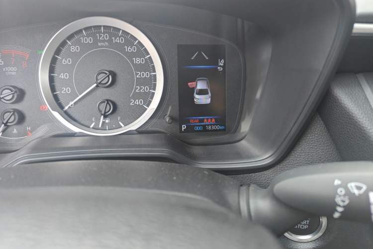 Used Toyota Corolla 2021 1.2T S-CVT Pioneer PLUS Edition Odometer Close Up