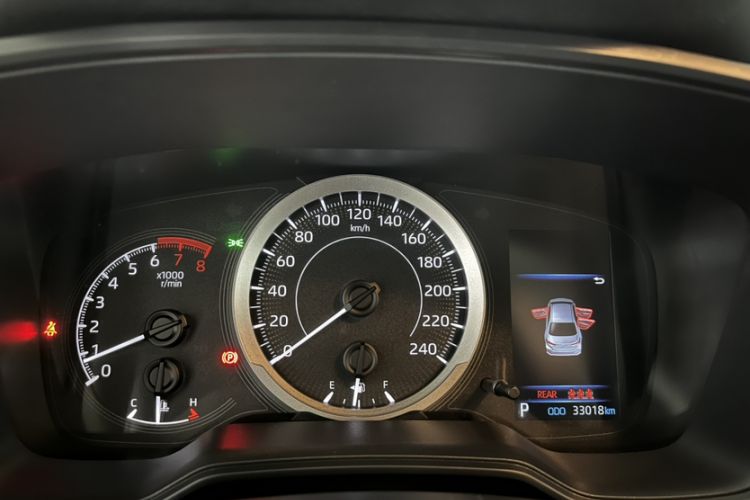Used Toyota Corolla 2021 1.2T S-CVT Elite PLUS Edition Odometer Close Up