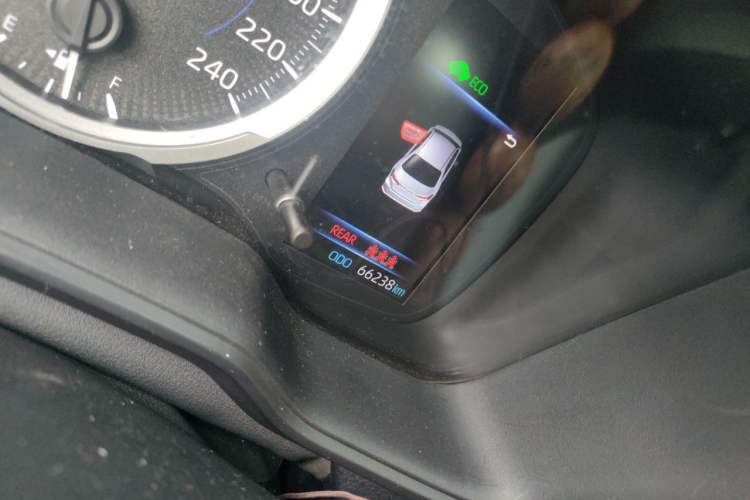 Used Toyota Corolla 2021 Dual-Motor 1.8L E-CVT Elite Edition Odometer Close Up