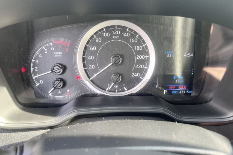 Used Toyota Corolla 2021 1.2T S-CVT Elite PLUS Edition Odometer Close Up