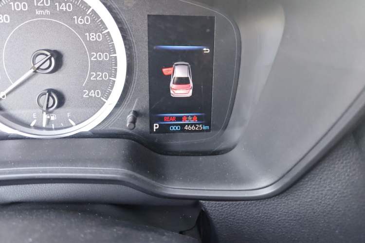 Used Toyota Corolla 2021 TNGA 1.5L CVT Pioneer Edition Odometer Close Up