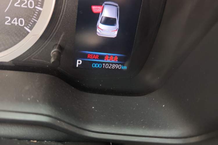 Used Toyota Corolla 2021 1.2T S-CVT Elite PLUS Edition Odometer Close Up