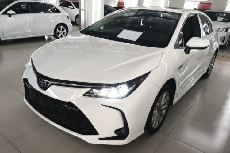 Used Toyota Corolla 2021 Dual-Motor 1.8L E-CVT Elite Edition Guazi used car, China used car export, Used car for sale, Used Toyota cars, Cheapest cars for sale