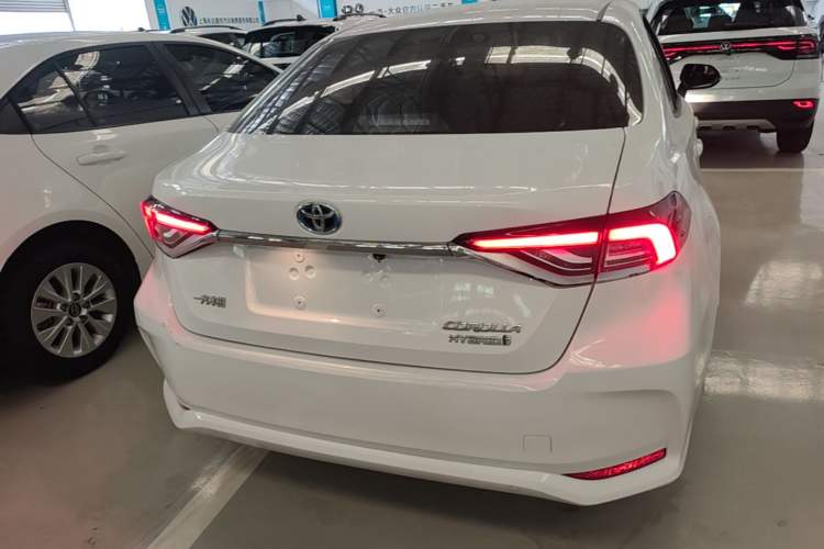 Used Toyota Corolla 2021 Dual-Engine 1.8L E-CVT Pioneer Edition Rear