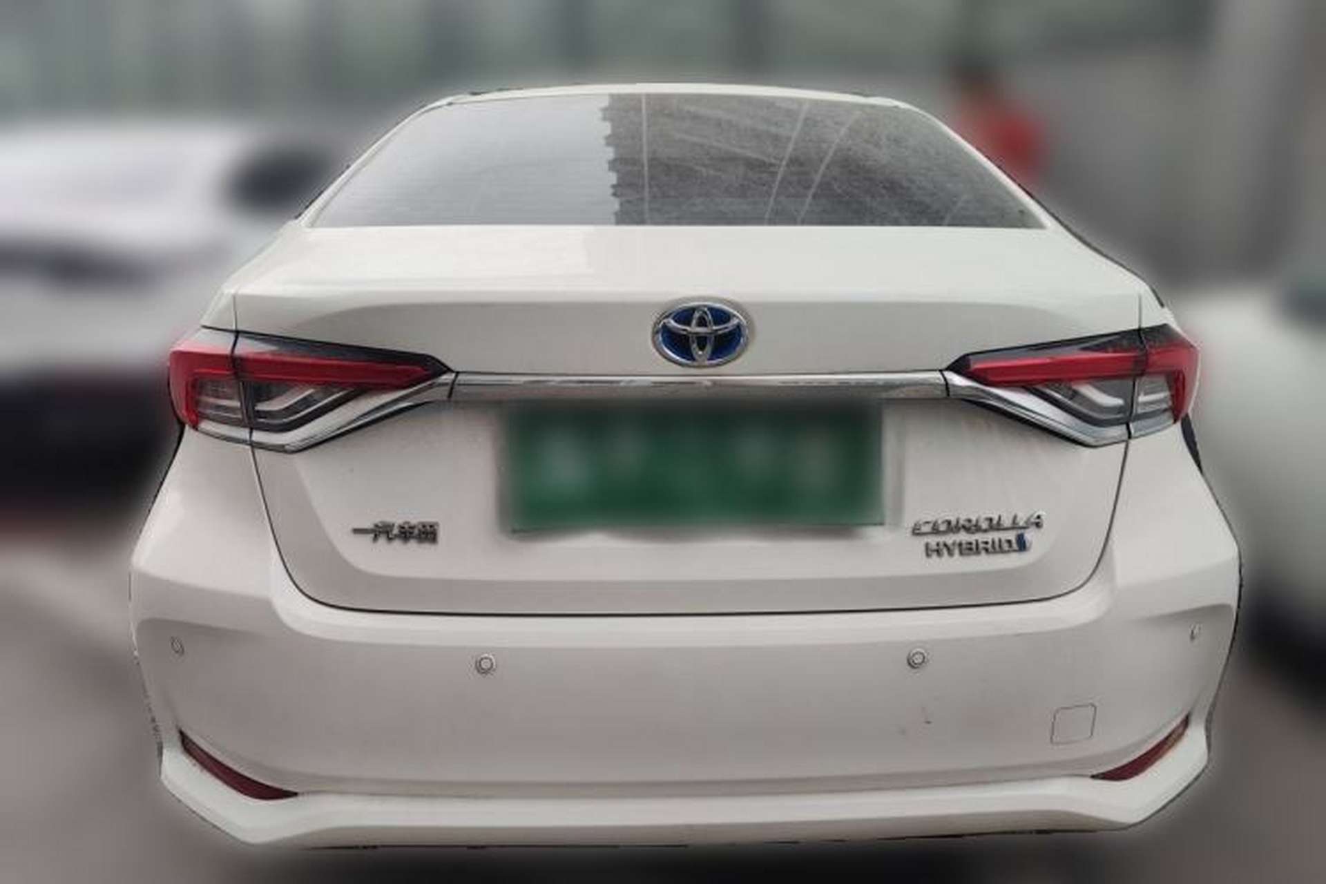 Used Toyota Corolla 2021 Dual-Motor 1.8L E-CVT Elite Edition Rear