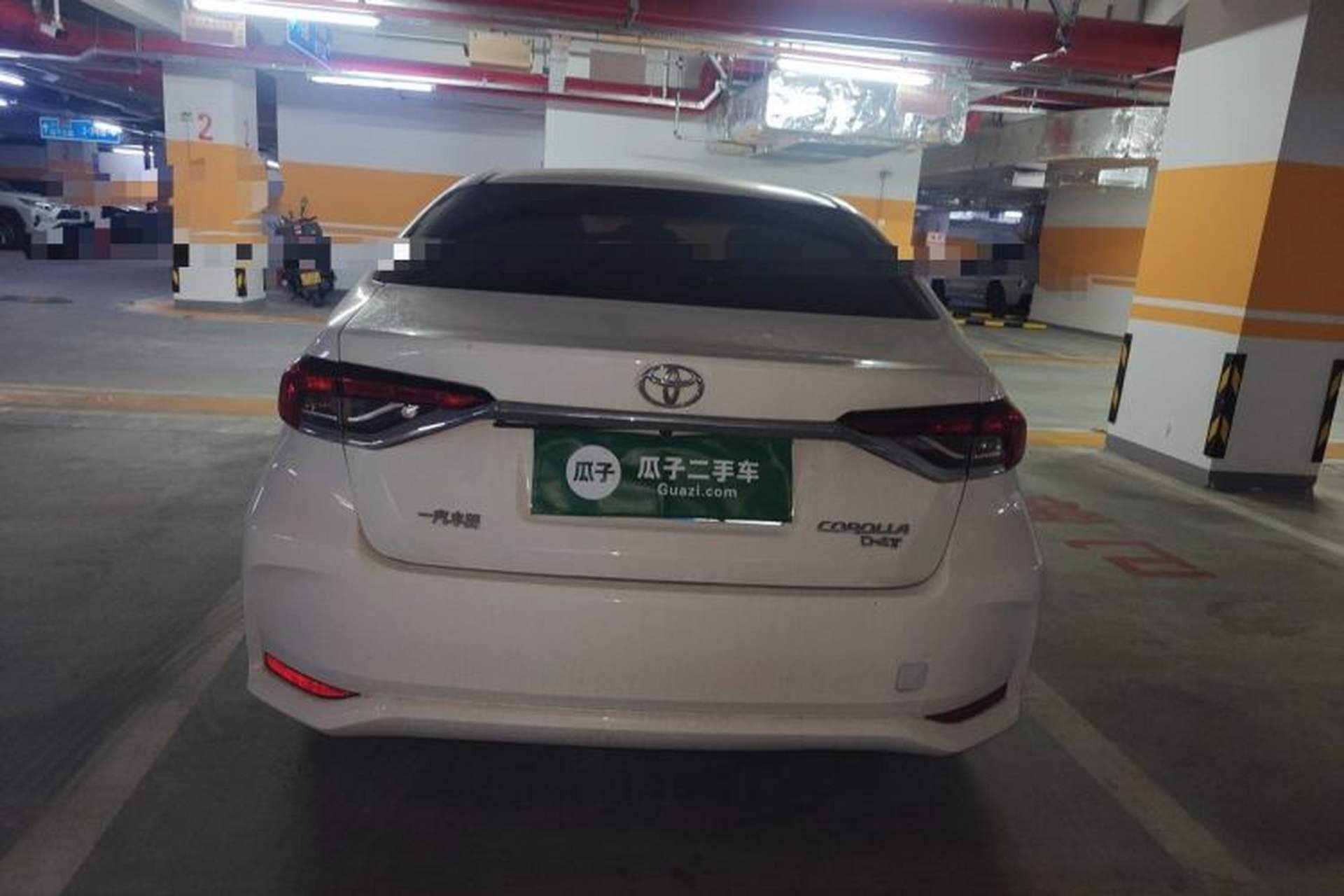 Used Toyota Corolla 2021 1.2T S-CVT Luxury Edition Rear