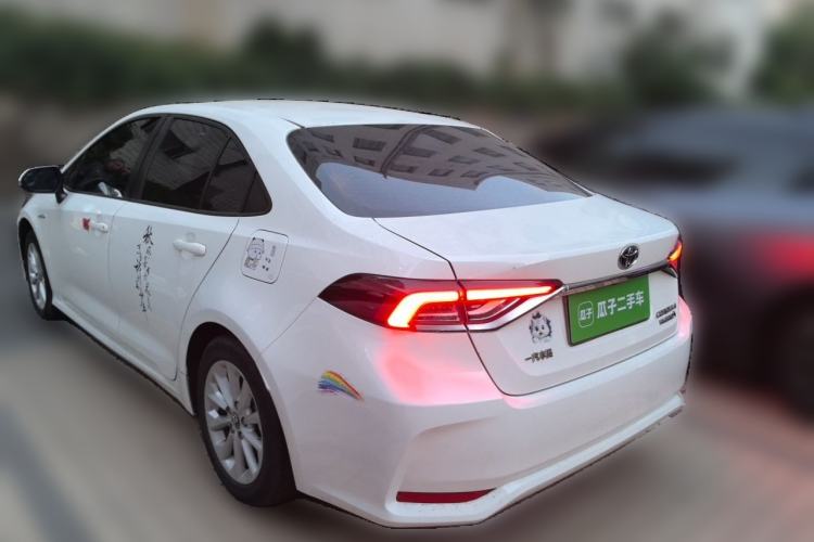 Used Toyota Corolla 2021 Dual-Motor 1.8L E-CVT Elite Edition Rear Left 45 Deg